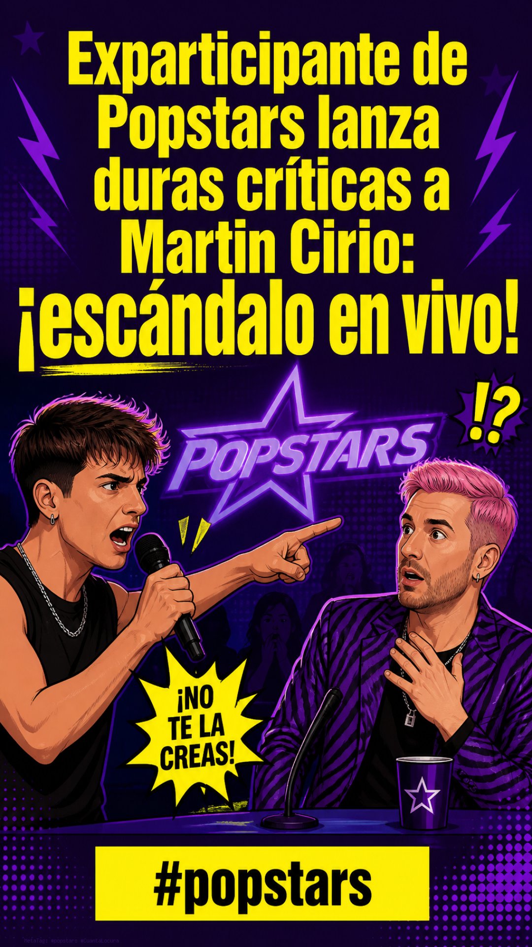 Story #popstars