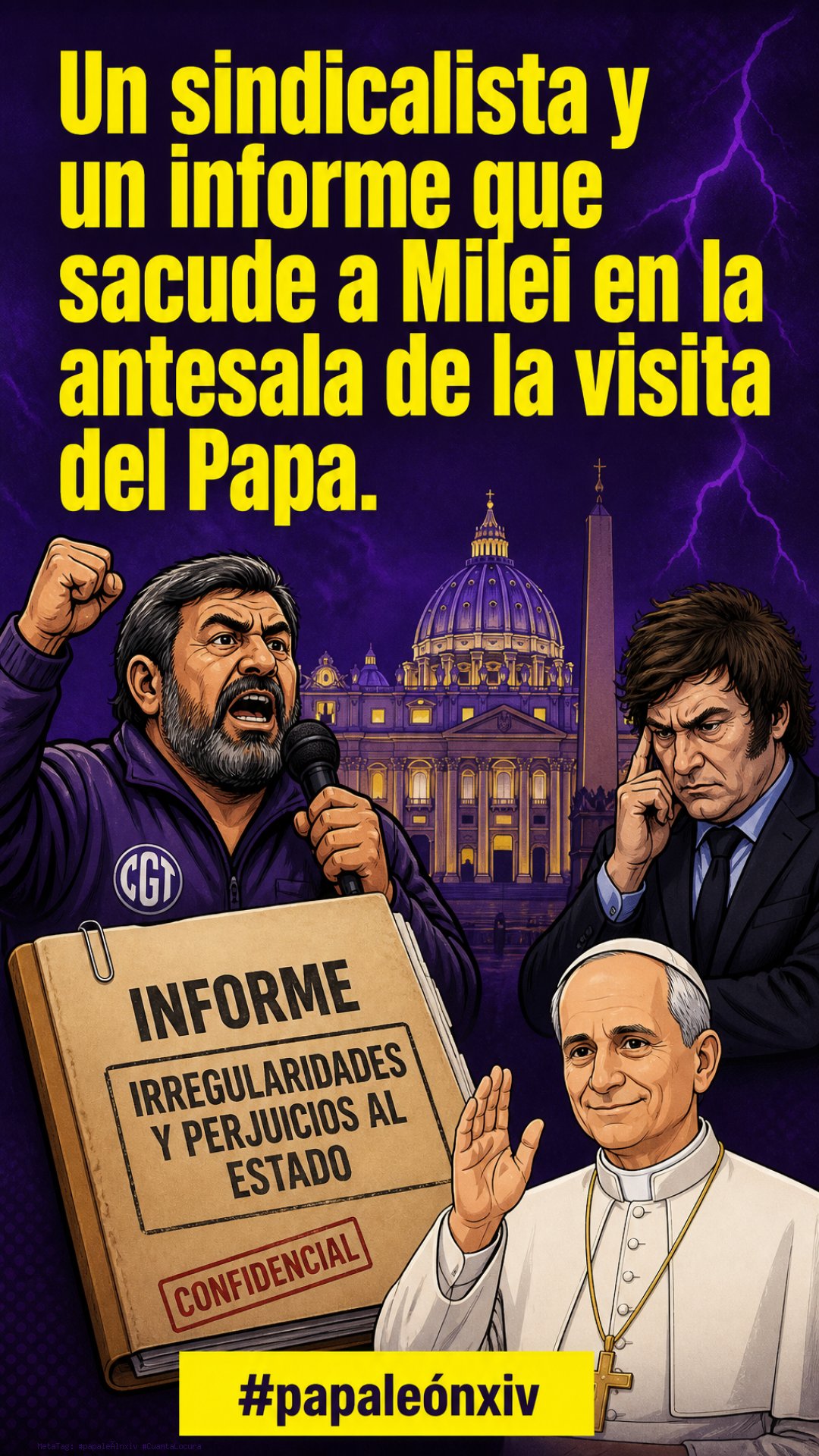 Story #papaleónxiv